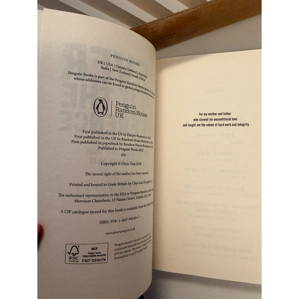 Never Split the Difference Paperback By Chris Voss 9 Copies New Lot of Books - Picture 3 of 7